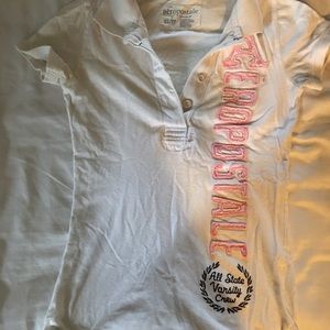 White small Aero womens top